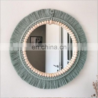 Nursery Wall Decor, Macrame Wall Hanging Woven Round Hanging Decoration