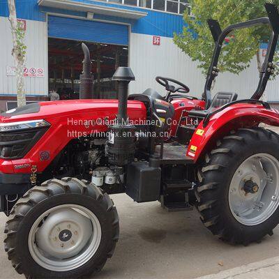 QLN Good  price famous brand 55hp 60hp 4*4 agricole wheel traktor for sale