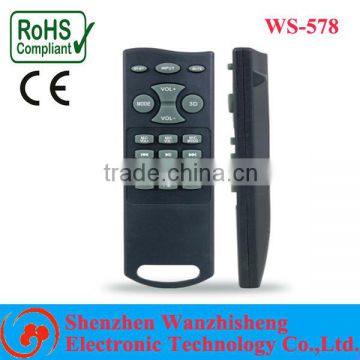 special model small and slim case with less buttons IR TV remote control for Middle-East, EU, Africa, South America market