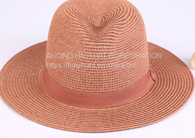 Hot Sale Quality Fedora Panama Hats Wholesale Summer Paper Adjustable Unisex Beach Panama Straw Hat photo-4