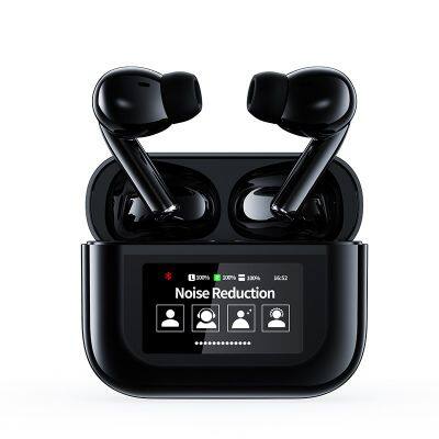 New V5.4 TWS Headphones Earphones Ture Wireless Noise Cancelling Wireless Earbuds Smart Touch LCD Screen Enc Anc Headphones photo-2
