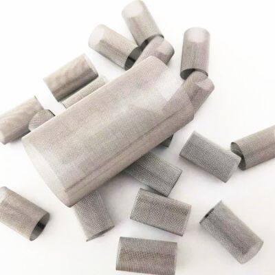 High Precision 304 Stainless Steel Woven Wire Mesh Cylinder Filter Tube For Filtration System