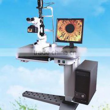 AJ-5D / 5D1 / 5D2 Galilean Parallel Stereoscopic Digital Slit Lamp Microscope with Electric Table Optical Apparatus