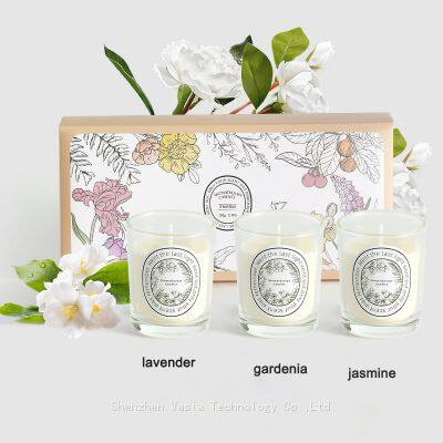 Wholesale Aromatherapy Candles for Stress Relief - Lavender, Vanilla, Eucalyptus Scents, Private Label Available