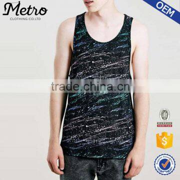 2015 OEM Manufacturer Custom Cheap Multi Slim Fit Tank Top