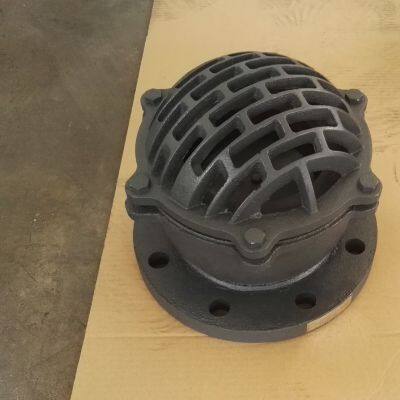 ANSI DIN JIS Carbon Steel Wcb SS304 SS316 Cast Iron CF8M DN450 Irrigation Water Pump Flange Foot Valve With Strainer photo-5