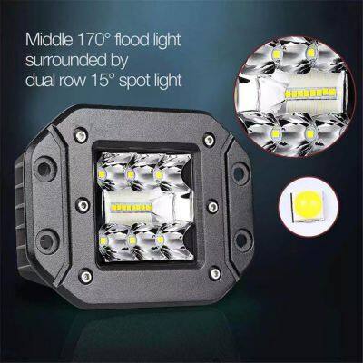5-Inch 48W LED Work Lamp Waterproof IP68 Auto Accessories Off-Road Driving Lamp for 4x4 Vehicles