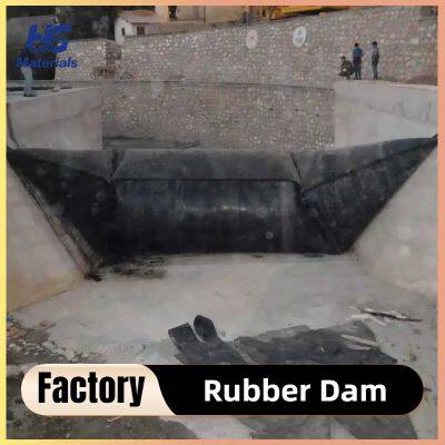 Leichte, aufblasbare Gummidämme – Schnelle Installation, ideal für die Notfallwasserbewirtschaftung