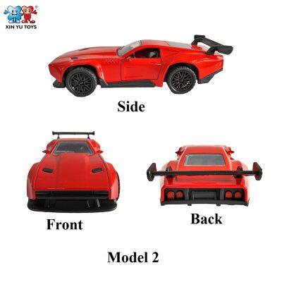 KIMSCARDI 1/32 Scale Alloy Diecast Stimulated Model Car Pullback Children Vehicle Toys photo-4