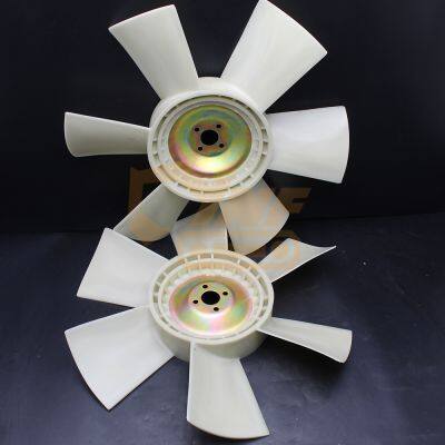YNF02050 E320 E200B S6Kt Fan 1R8993 1R-8993 Pales de ventilateur de refroidissement du moteur pour excavateur