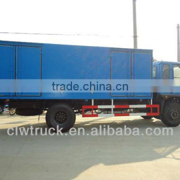 10-15ton Dongfeng mini cargo van trucks, 4x2 cargo truck