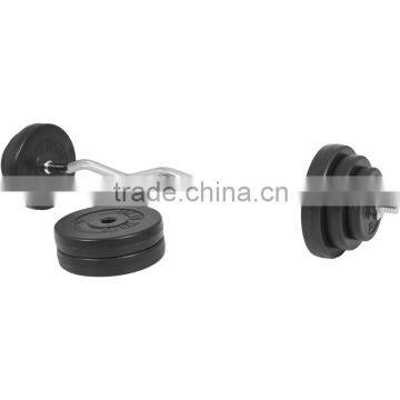 Cement Plates Plastic-Coated EZ Curl Set 35kg photo-3
