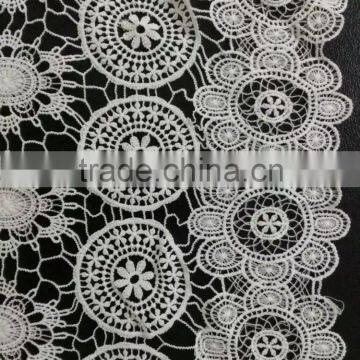Wholesale Embroidery Milk Silk Lace Material photo-5