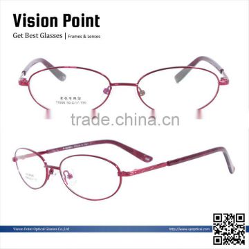 Oval Full Rim Metal 2015 Fashion Eyewear Optical Frame Glasses Of Reading For Adult