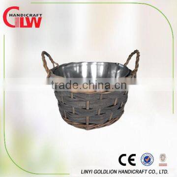 beautiful garden basket garden pots with handle willow baskets