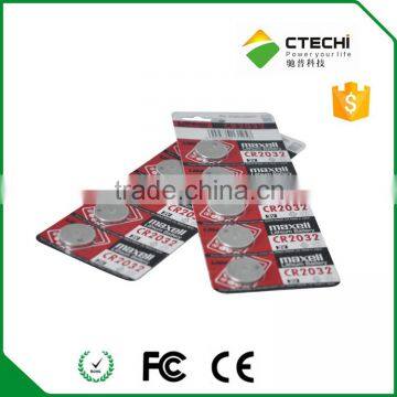 Maxell Blister Card Maxell CR2032 3V Button Cell for Watch/calculator photo-3