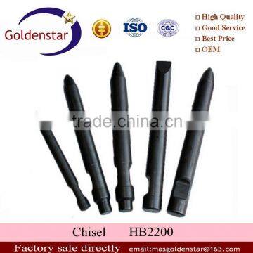 Competitive price hydraulic rock breaker chisel HB2200 by china supplier