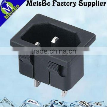 Flat abs 1 pole adapter traveling electrical outlets floor box