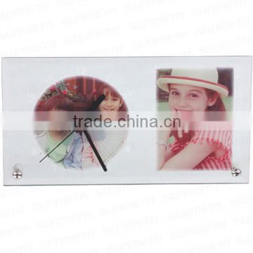 DIY sublimation crystal / glass picture / photo frame for gift