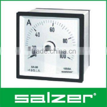 Salzer Brand Analog AC Ammeter Meter 240DEG