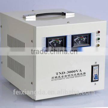 High accuracy single phase voltage stabilizer SVC 3KVA