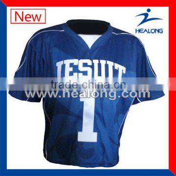 OEM custom lacrosse mesh cool pass jerseys