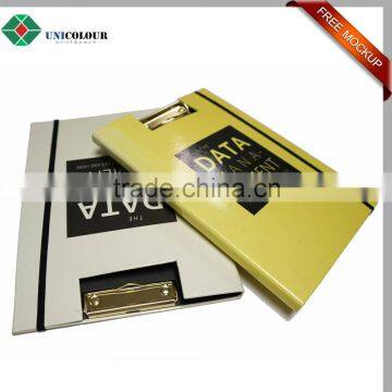 glossy cardboard file binder with elastic band