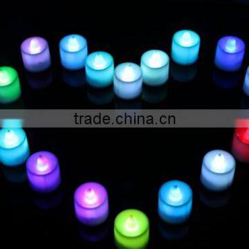 New Flickering 12 Flicker Light Flameless LED Tealight Tea Candles Wedding Light Romantic and Fancy Atmosphere Candle Light