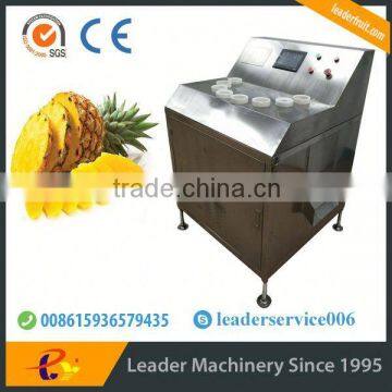 Leader stripping machine