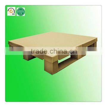 High quality heavy duty euro pallet, single faced flat top paper pallet for one way use