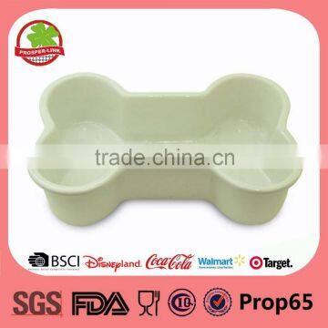 Dog Bowl Ceramic Bone Shaped Bowl