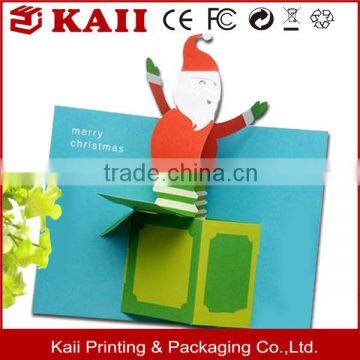 custom 3D christmas handmade decorative greeting card sound chip supplier in China                        
                                                                                Supplier's Choice