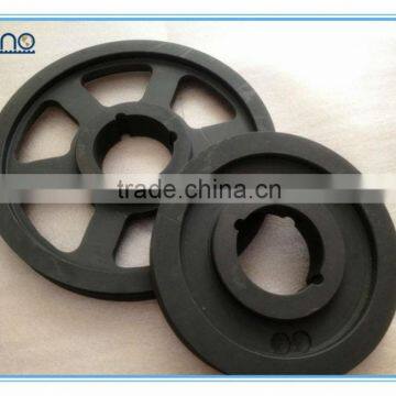 Large air compressor belt pulley