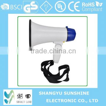 Powered handheld MEGAMITE MEGAPHONE,plastic megaphone SL8010