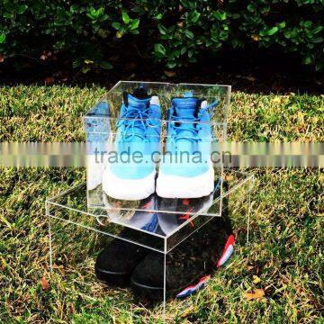 High Quality Customized Clear Acrylic Shoe Box photo-2
