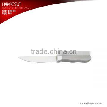 Stainless steel handle cheese knife