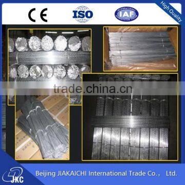 China factory supply high quality black straight cut tie wire hot dipped galvanized straight cut wire