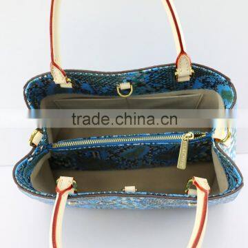 New Fashion Women Snakeskin Grain PU Leather Handbag ,ladies Shoulder Bags photo-6