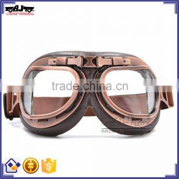 BJ-GT-012 Copper Frame Recommended Motorcycle googles for Harley