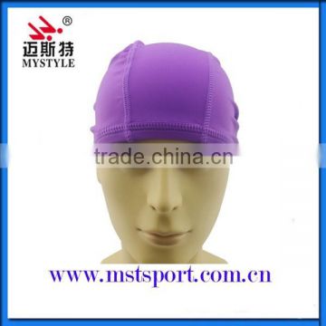 High quality lycra japanese mesh swim cap