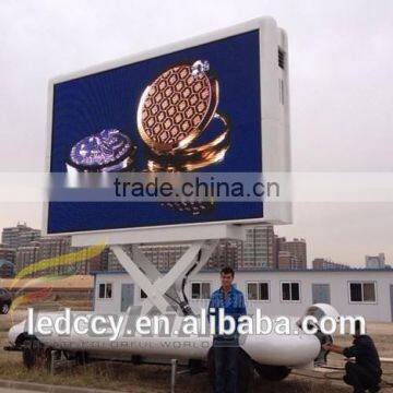 China xxx high quality P8 Truck-Mounted advertising led screen/trucked led display/waterproof led display