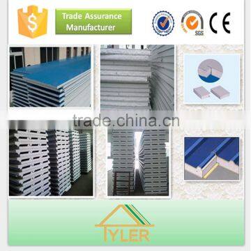 Color Steel Polyurethane Sandwich panel/polyurethane foam board insulation