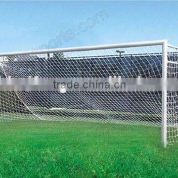 Knotless hexagon football net