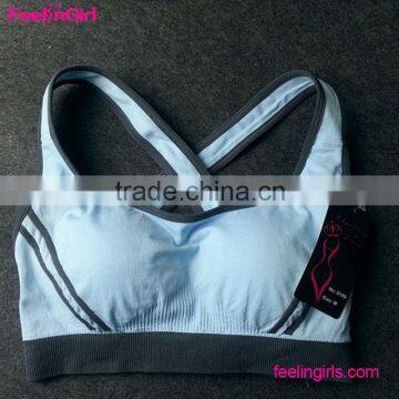 High Quality Wholesale yoga sports women nude bra