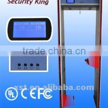 New High Sensitivity Security Metal Detector Door XST-LCD