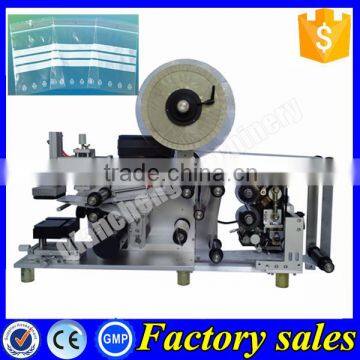 PLC Controlled semi automatic labeling machine,pet bag labeling machine