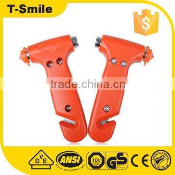 T-SMILE Emergency Car Safety Hammer Mini Glass Breaker Hammer