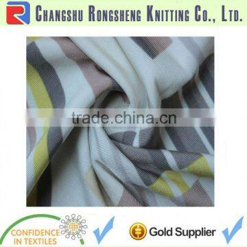 nylon spandex knitted rib fabric