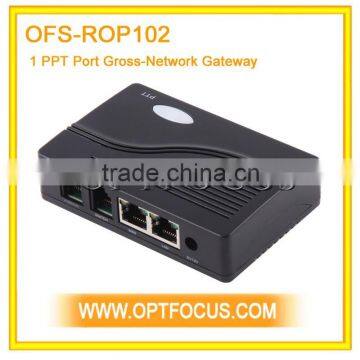 1 FXS VOIP Gateway (ATA) , Support SIP/H.323, 2*10/100 Base-T Ethernet Ports