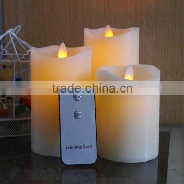 Real MIRAGE USA LED moving flame candle with remote control